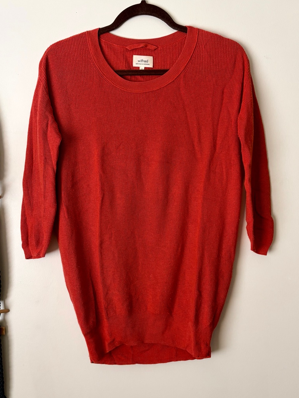 Wilfred 3/4 Sleeve Lightweight Sweater